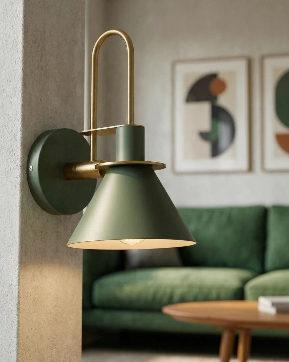 Bracklyn - Conical Shade Wall-Mounted Sconce