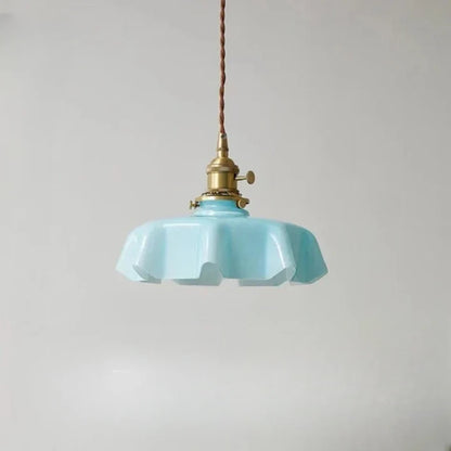 French Brass Hanging Lamp - Brasschic