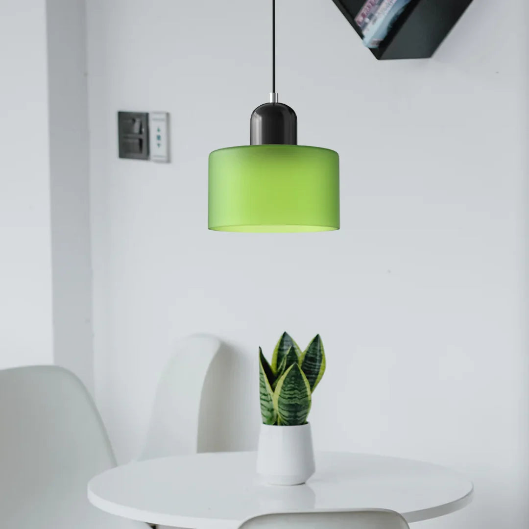 Restfield | Lismeno Retro Hanglamp – Glazen Hanglamp Met Warm Licht Voor Eettafel, Keuken & Woonkamer