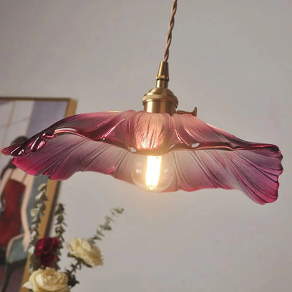 Cullivan | Bloemvormige Glazen Hanglamp