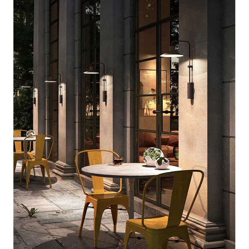Aurelio Retro Outdoor Wall Lamp
