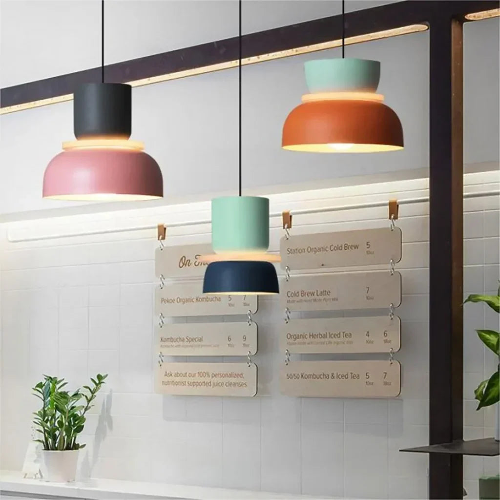 Restfield | Lucie Nordic Hanglamp Met Kleuraccenten