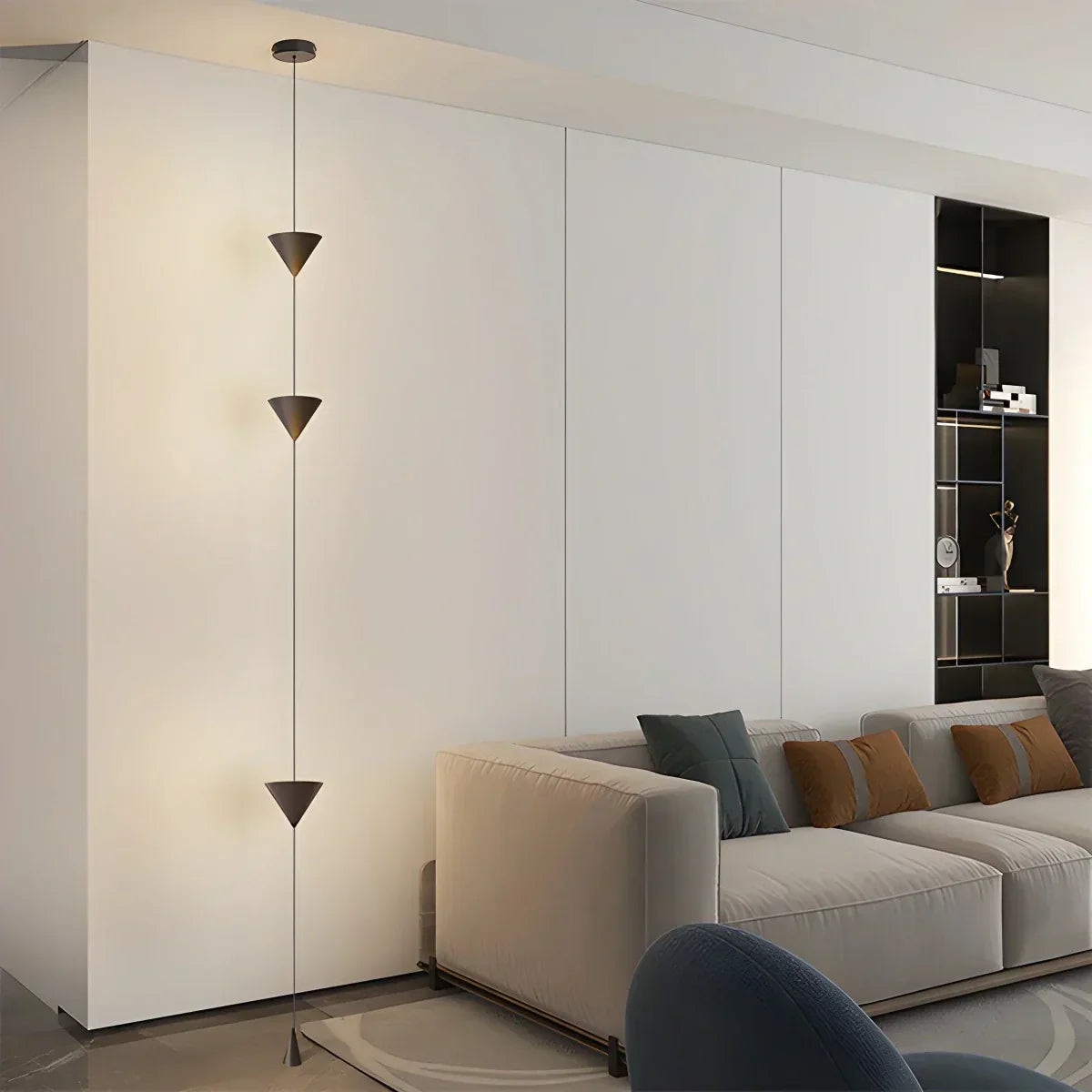 Colonna, lámpara arquitectónica de suelo a techo