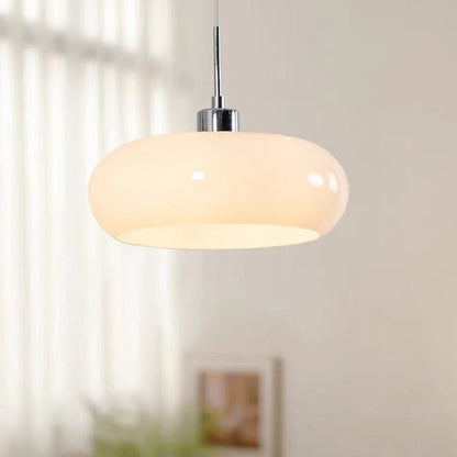 Hailie Bread-Shaped Glass Pendant Lamp