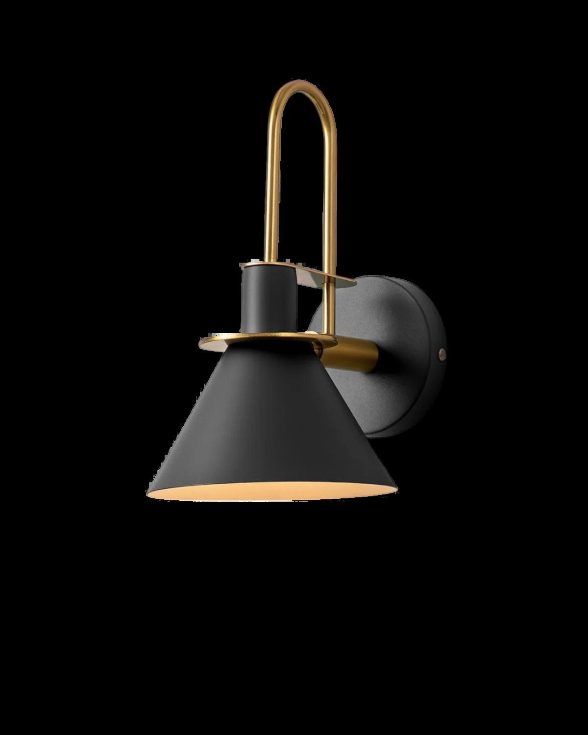 Bracklyn - Conical Shade Wall-Mounted Sconce