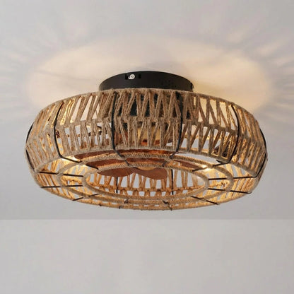 Vintage Zen Ceiling Fan Lamp - Breevian