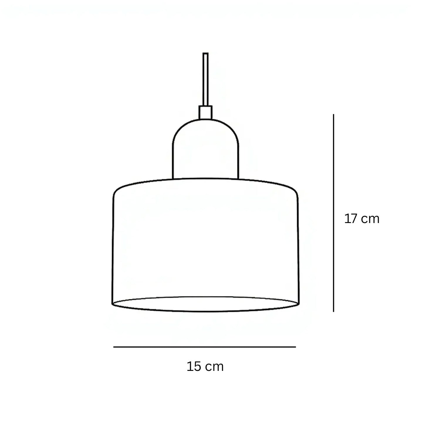 Restfield | Lismeno Retro Hanglamp – Glazen Hanglamp Met Warm Licht Voor Eettafel, Keuken & Woonkamer