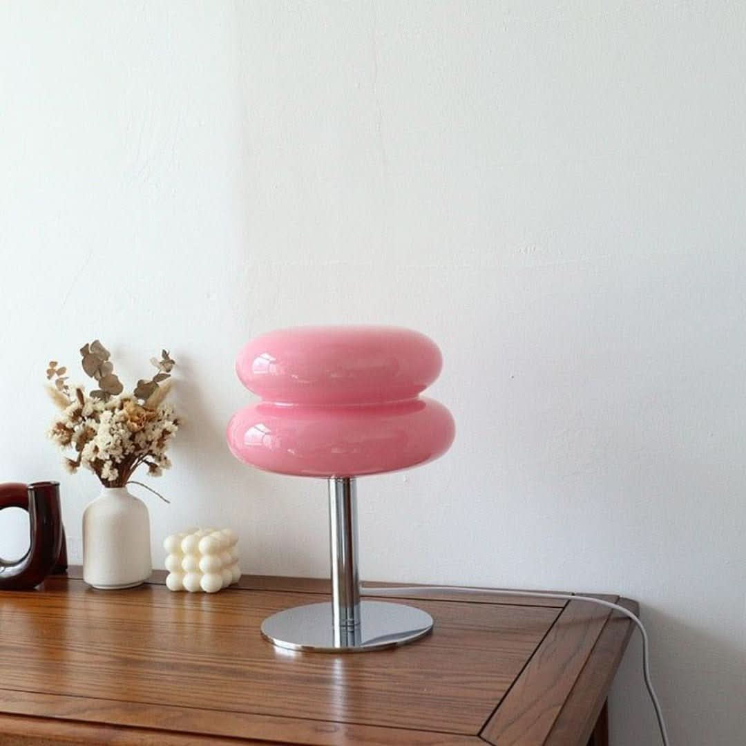 Macaron | Glazen Tafellamp