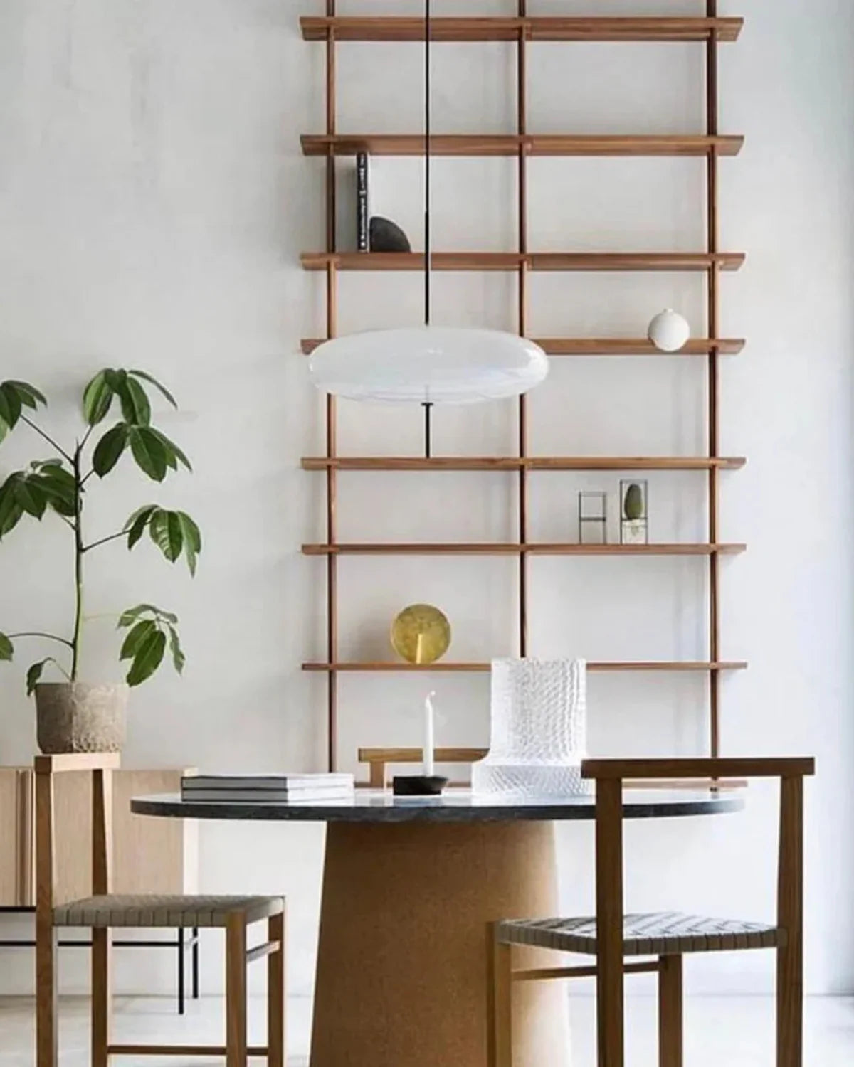 Orblume - Minimalist Floating Disc Pendant Lamp