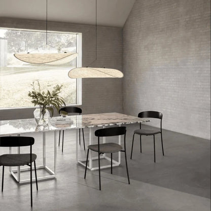 Japandi Stijl Zijden Hanglamp Kroonluchter