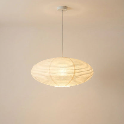 Paper Pendant Light Wabi Style Contemporary Ceiling Lamp Indoor
