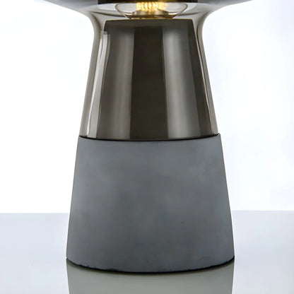 Table Lamp with Glass Shade Modern Bedside | Amvoro