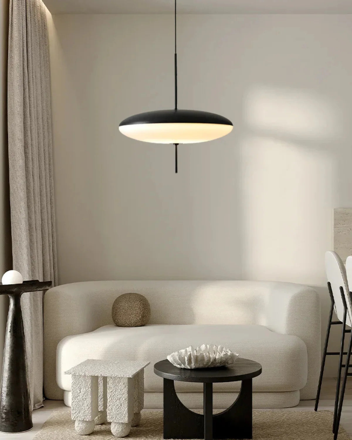 Orblume - Minimalist Floating Disc Pendant Lamp