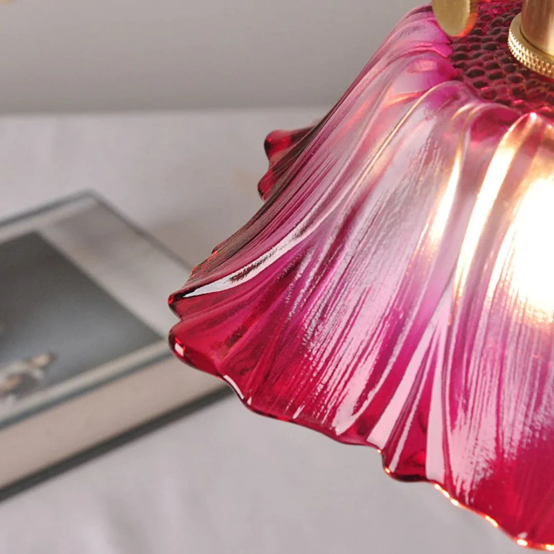 Cullivan | Bloemvormige Glazen Hanglamp