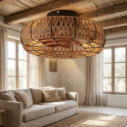 Vintage Zen Ceiling Fan Lamp - Breevian
