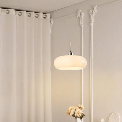 Hailie Bread-Shaped Glass Pendant Lamp