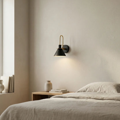 Bracklyn - Conical Shade Wall-Mounted Sconce