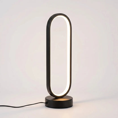 Lumoval - Modern LED Table Lamp- Ambient Bedside Lighting