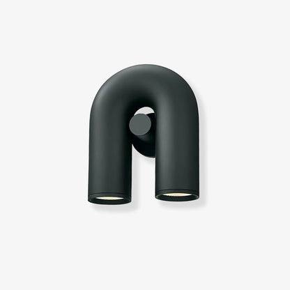 Modern Circus Wall Lamp Adjustable U-Shaped Design | Integrated LED 3000K–6000K | Aluminum & ABS | Indoor Decorative Lighting