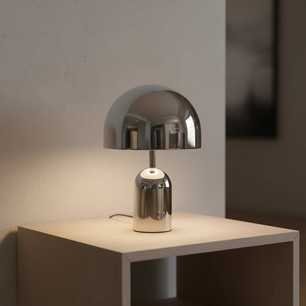 Table Lamp Polished Chrome - Chromegleam