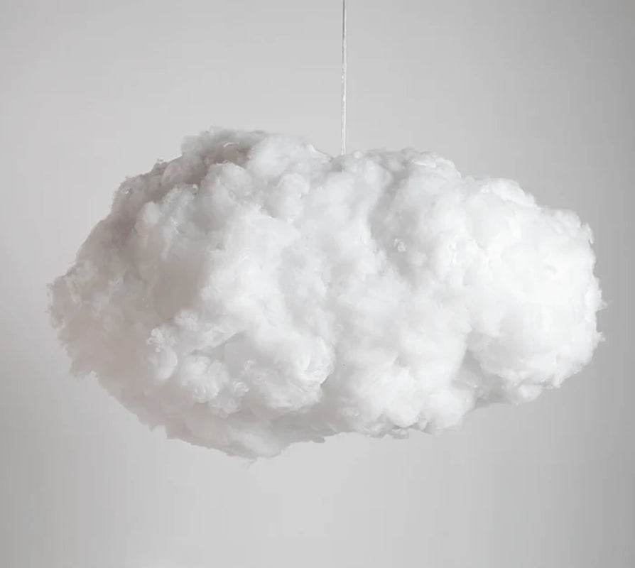 Nube, lámpara colgante de algodón