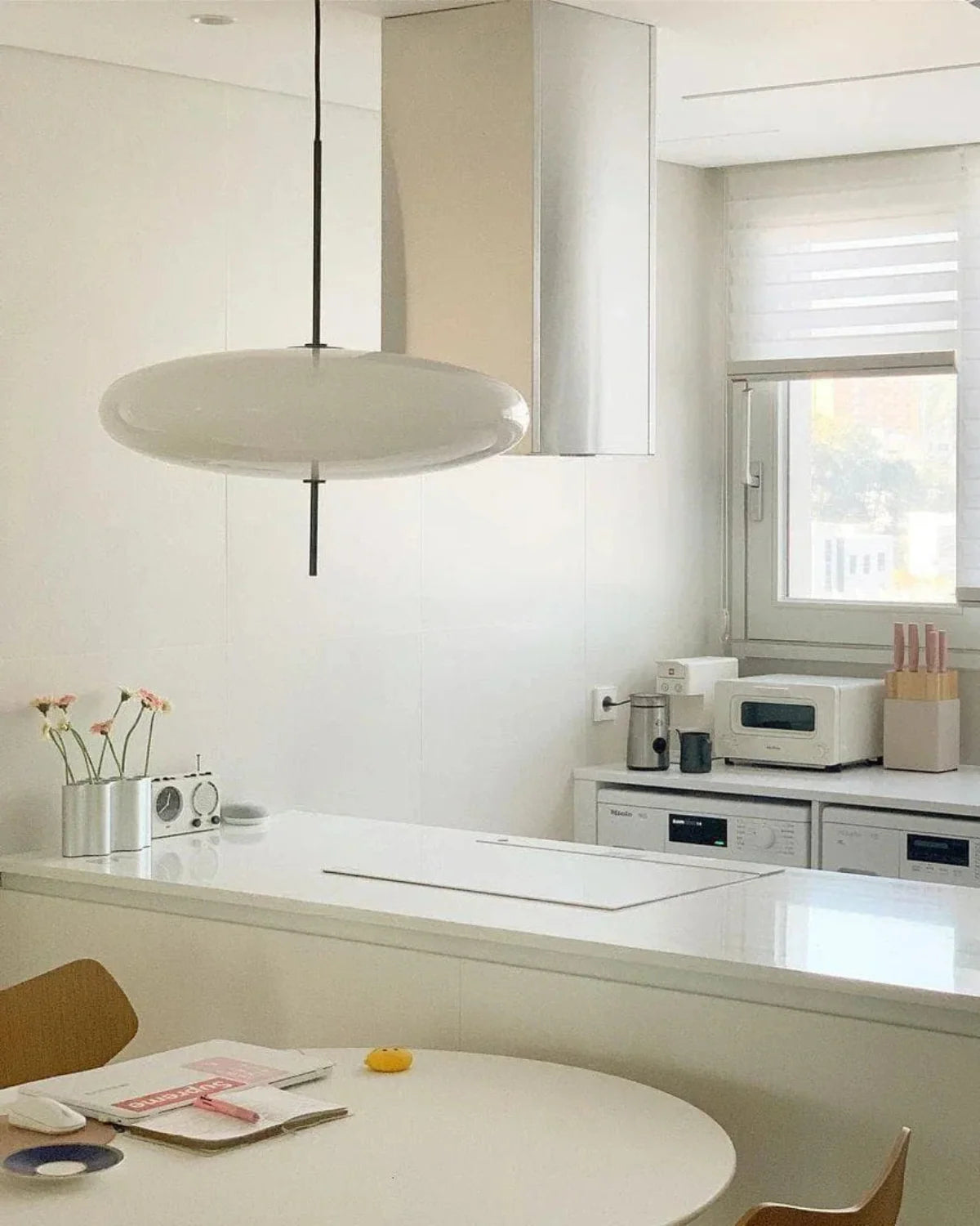 Orblume - Minimalist Floating Disc Pendant Lamp