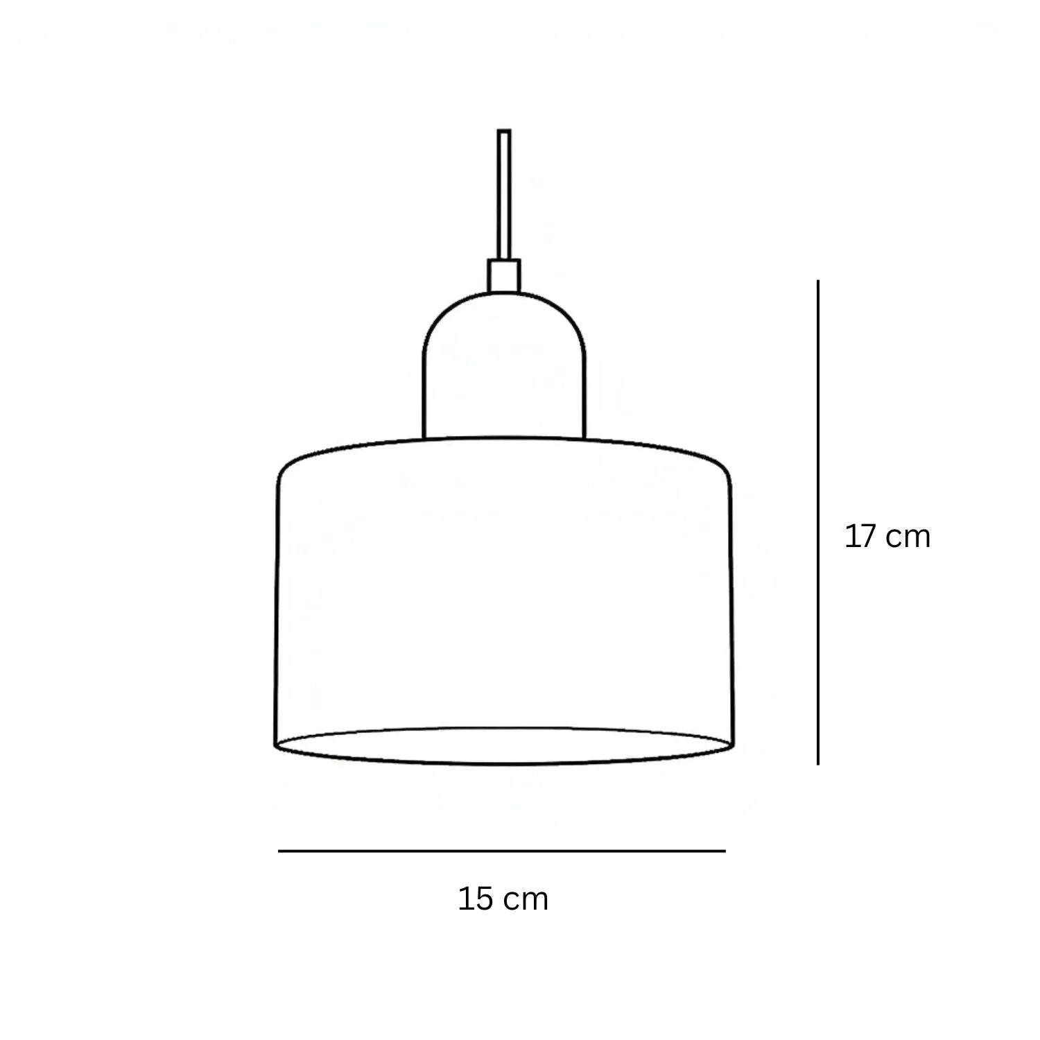 Restfield | Lismeno Retro Hanglamp – Glazen Hanglamp Met Warm Licht Voor Eettafel, Keuken & Woonkamer