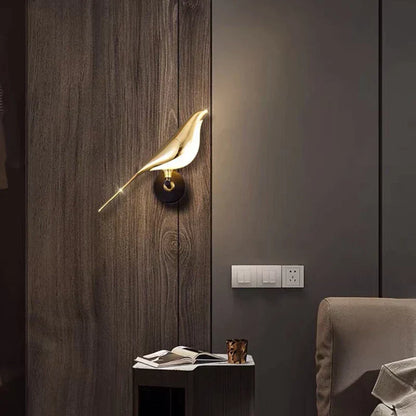 Aviora Wandlampe in Vogelform – LED Wandleuchte Mit Verstellbarer Lichtausrichtung