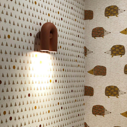 Modern Circus Wall Lamp Adjustable U-Shaped Design | Integrated LED 3000K–6000K | Aluminum & ABS | Indoor Decorative Lighting