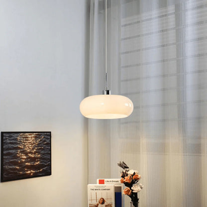 Hailie Bread-Shaped Glass Pendant Lamp
