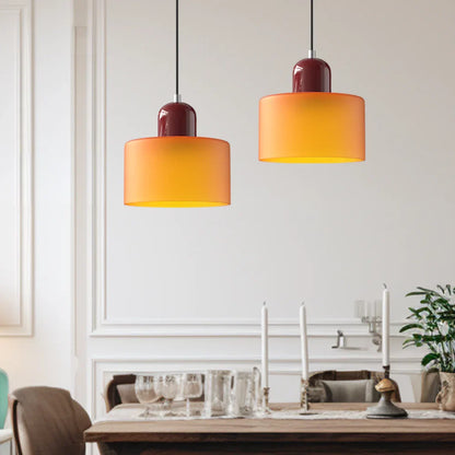 Restfield | Lismeno Retro Hanglamp – Glazen Hanglamp Met Warm Licht Voor Eettafel, Keuken & Woonkamer