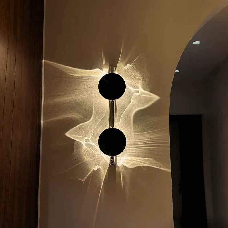 Velwave, aplique de luz ondulada