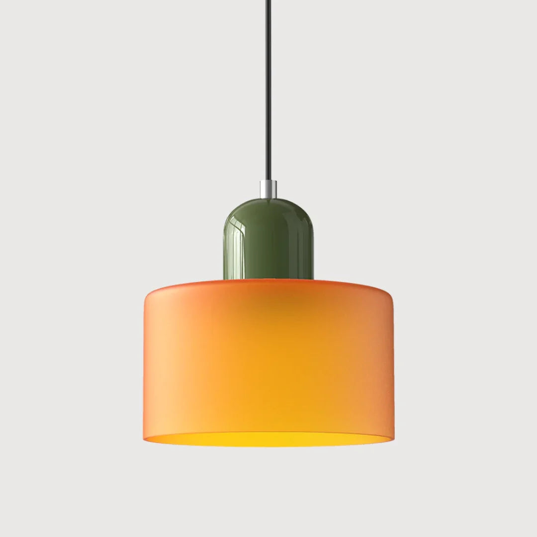 Restfield | Lismeno Retro Hanglamp – Glazen Hanglamp Met Warm Licht Voor Eettafel, Keuken & Woonkamer