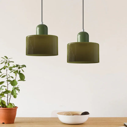 Restfield | Lismeno Retro Hanglamp – Glazen Hanglamp Met Warm Licht Voor Eettafel, Keuken & Woonkamer