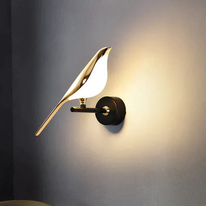 Aviora Wandlampe in Vogelform – LED Wandleuchte Mit Verstellbarer Lichtausrichtung