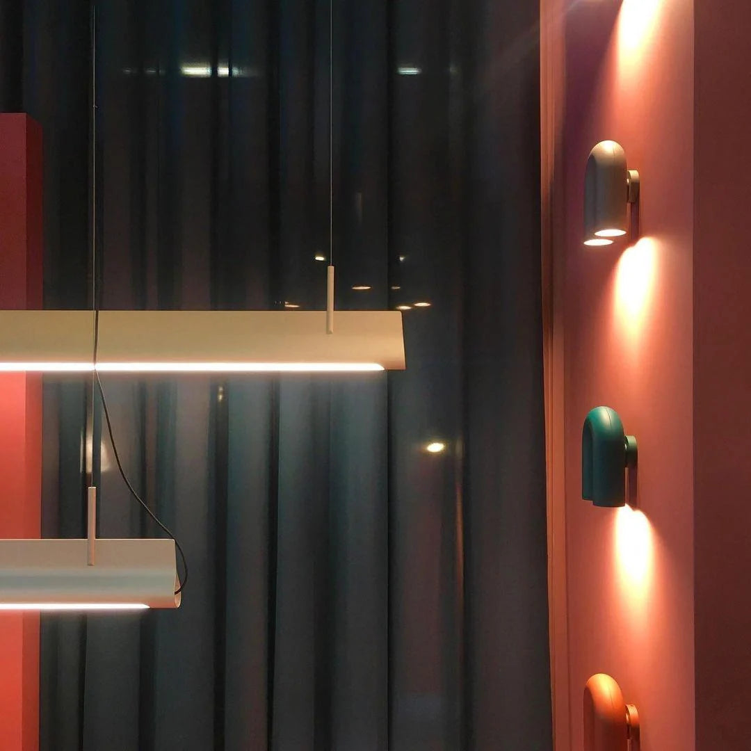 Modern Circus Wall Lamp Adjustable U-Shaped Design | Integrated LED 3000K–6000K | Aluminum & ABS | Indoor Decorative Lighting