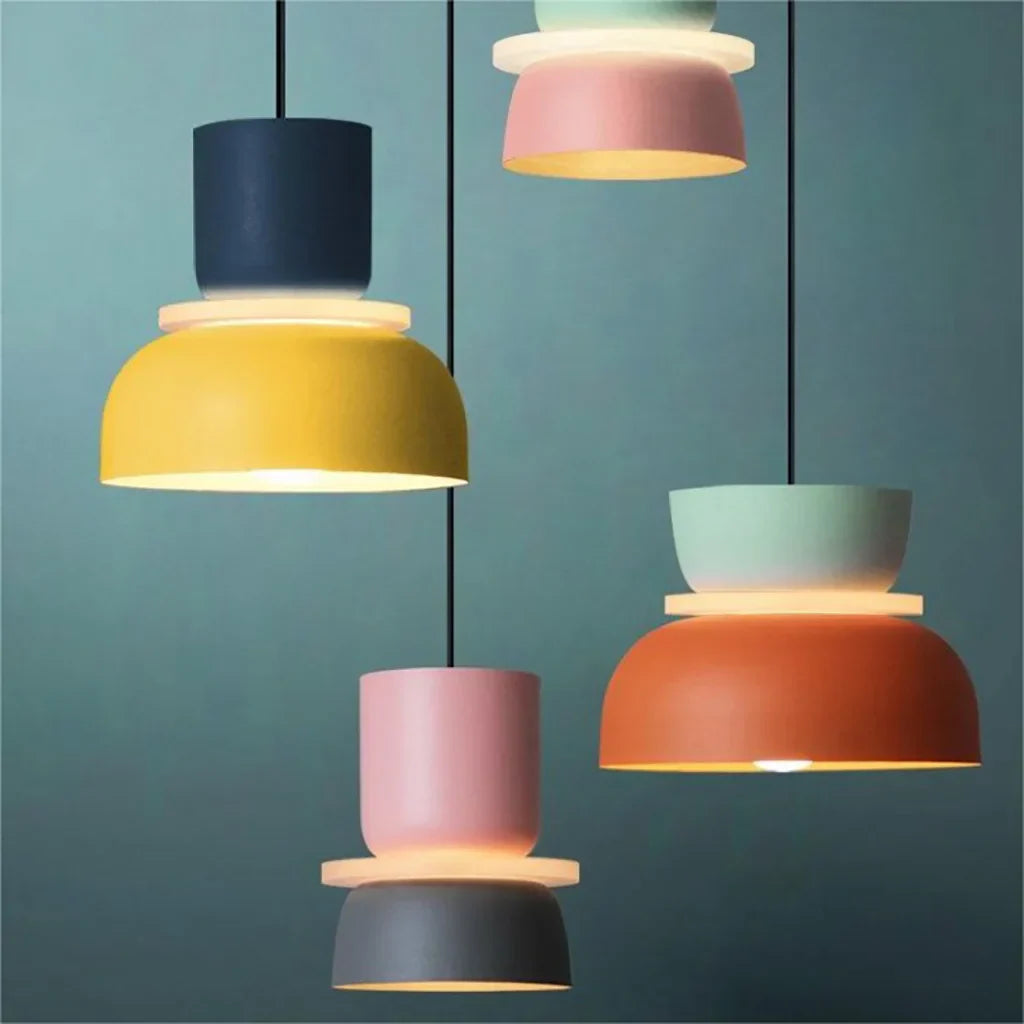 Restfield | Lucie Nordic Hanglamp Met Kleuraccenten
