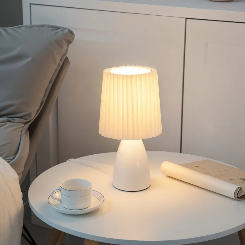 Apollo, lámpara de sobremesa LED mid-century