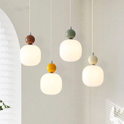 Scandinavische Glazen Hanglamp – Meerdere Kleuren Met G9 Fitting