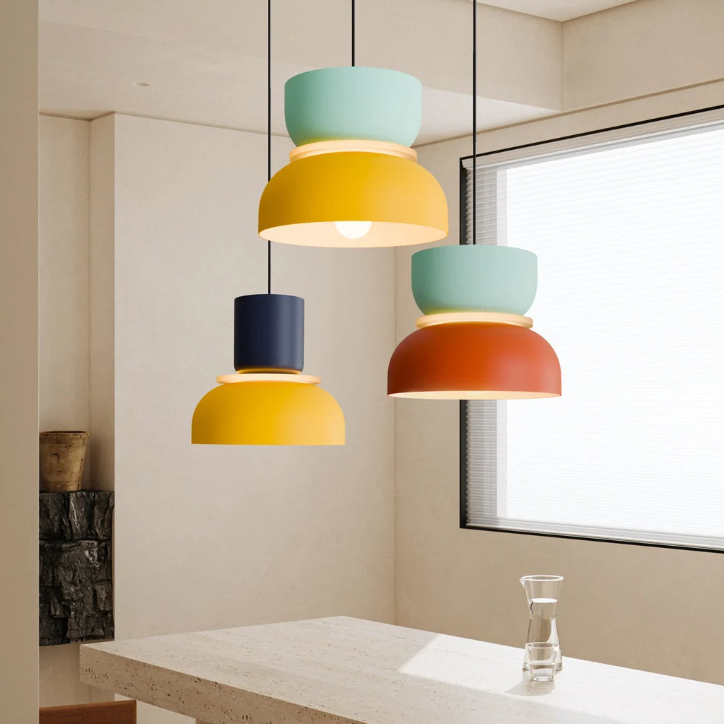 Restfield | Lucie Nordic Hanglamp Met Kleuraccenten